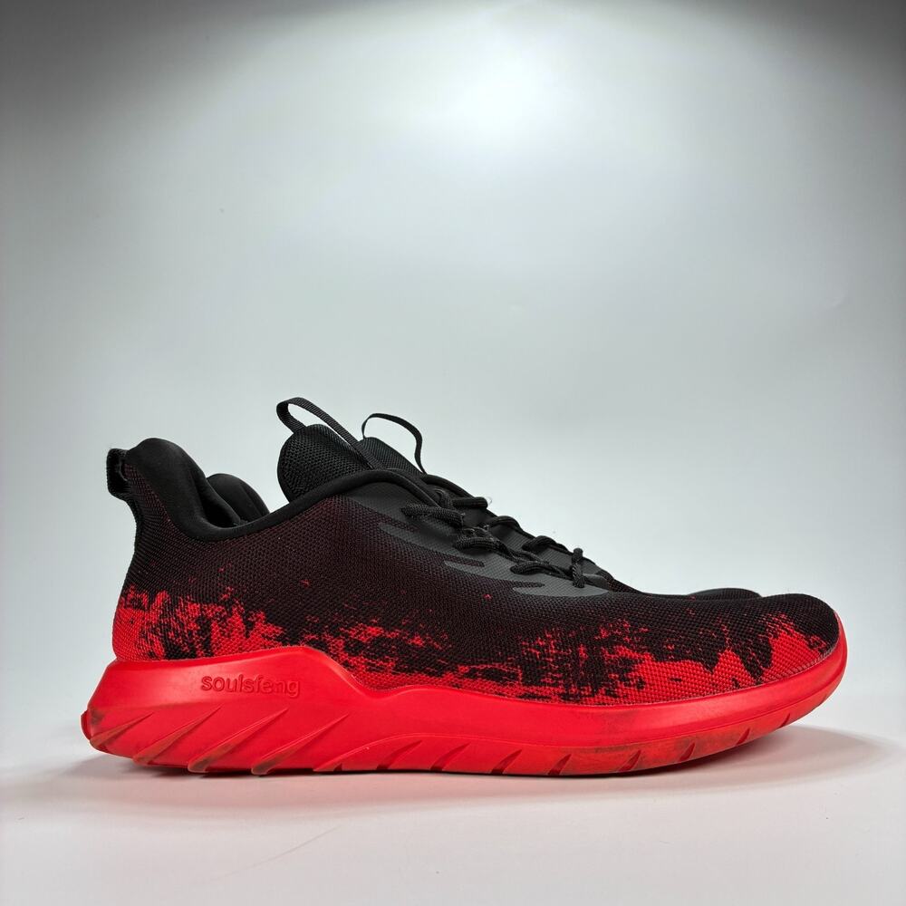 Soulsfeng Olympix Black Red Training Gym Workout Sneakers Men's Sz US 15 EU 47.5